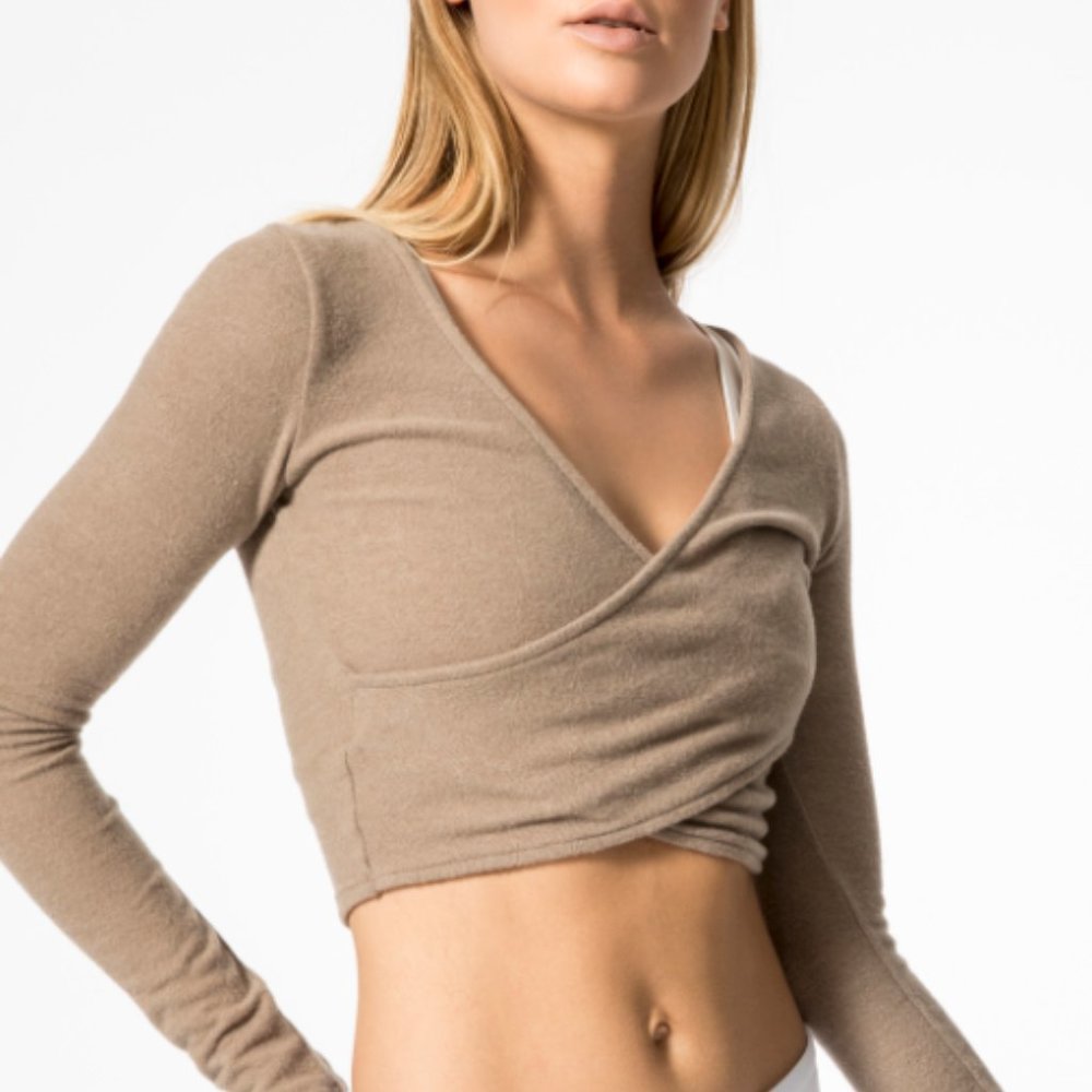 ALO Yoga Amelia Luxe Long Sleeve Crop